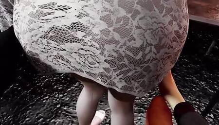 3D POV Horny Slut with Sexy Dress Got Fucked by Stranger