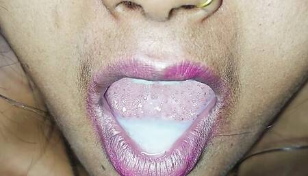 Desi bhabhi cum in mouth