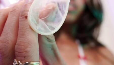 Cuck cum slurp session