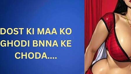 Dost Ki Maa Ko Ghodi Banna Ke Choda Audio Story