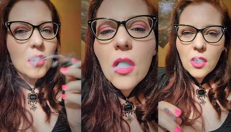 Ashtray play, snap inhales and pink short nails