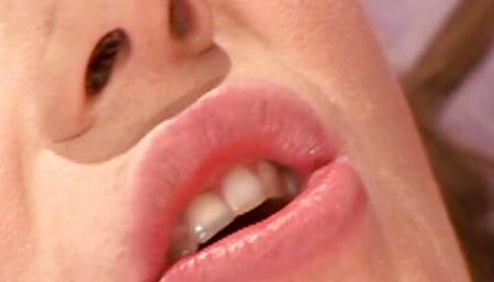 She was doing some crazy stuff at the beginning but later she got drilled hard