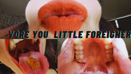 Vore you tiny foreigner