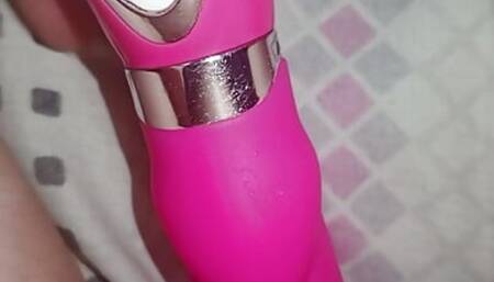 I masturbate with Manolito, that's the name of my vibrator, I stay home alone and I have strong orgasms