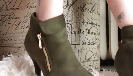 I Love the Way Booties Look on My Petite Size 6 Feet Don't You. I Know You Do, You Are Completely Addicted to Booties