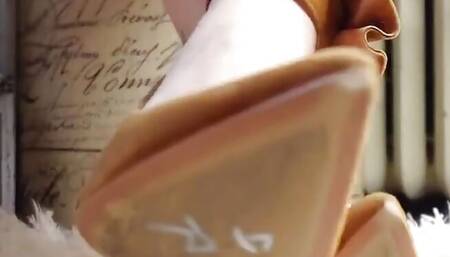 Lay Back and Relax... Just Watch My Heels as You Listen to the Softness of My Voice