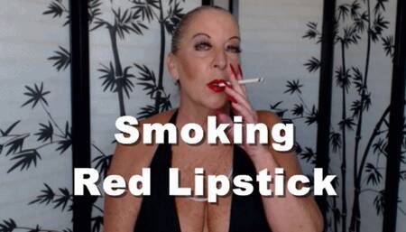 Smoking 120 Cigarette Red Lipstick XHD (MP4)