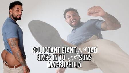 Reluctant giant stepdad gives in to stepsons macrophilia - Lalo Cortez