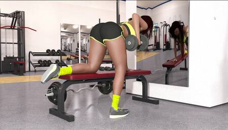 Joined Gym & Found Veronica Doing Workout - Man of the House