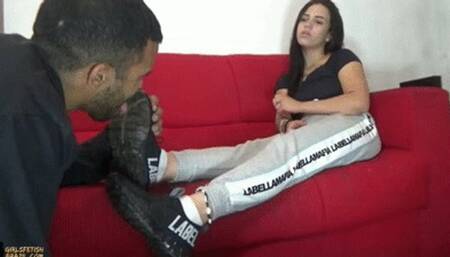 Clean my Sneakers !!!!!! by Princess Lola # 1080HD