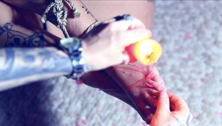 Captive Unicorn For Foot Worship And Wax Play