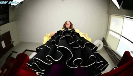 Boss Girl FBC wants her FEET WORSHIPPED! Suck the STINK out of her hose!!- MOV