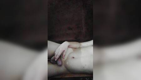 The Queen is the only one in the room masturbating