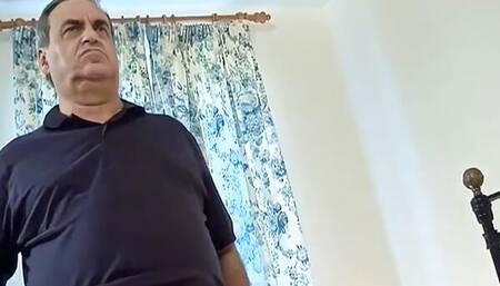 Fat old man licks and sniffs around Paige Ashleys backdoor