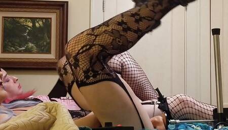 Sex Machine Fucks Sexy Crossdresser