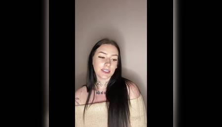 Busty British teen has been fantasizing about you JOI