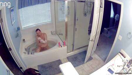 Tiny Dick Jeffery Heuett Shaving His Body