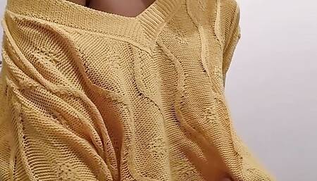 Skinny Latina Solo Riding On Huge And Moaning