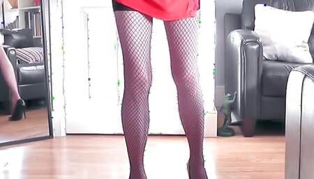 Skinny Sissy CD Playtime in Dresses Stockings & Heels Pt01