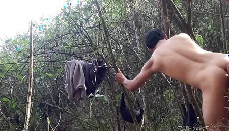 I was masturbating and this guy arrived and I ended up fucking him