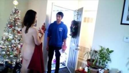 Chinese Delivery Guy Asks to Touch My Boobs on New Year's day