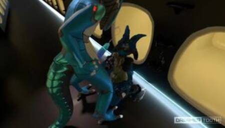 BIG BLUE ROBOT HOT LUCARIO TO DRINK HIS SEED [FURRY] [ANDROID]