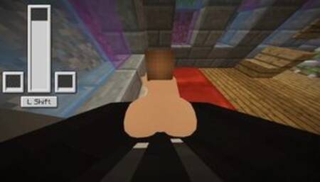 Minecraft . My ass isn't gonna fuck it self. Sex mode ep.2