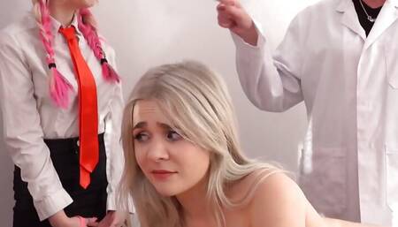 Ellie and Kitty Meet the Anal Nurse