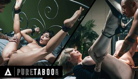 PURE TABOO Submissives Vanessa Sky & Dee Williams Are FREE USE Dominated - SIMULATION