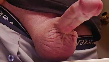 slow motion  ball bouncing jerking off