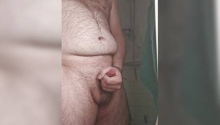 Quick tug before a shower
