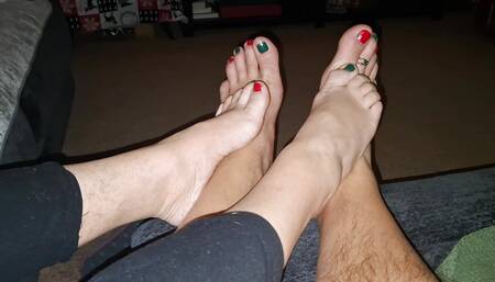 Do you like our new Xmas pediure