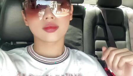 Cruising Hetero Curious Fucks Cute Young Hairless Gay Bareback In The Public Parking Lot Of Creampie Mall