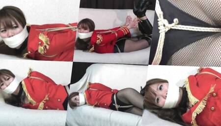 Stalker Strings up Celebrity pt3 : Humiliating Hogtie!