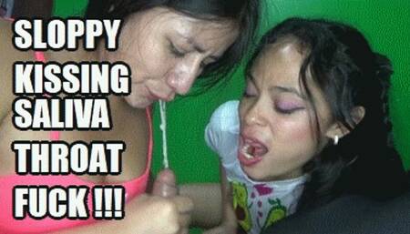 2 MODELS DEEP THROAT SPIT FETISH 241208HC CANDY + SARAI THROATFUCKING OBEDIENT SLAVES SALIVA KISSING AND SLOPPY DEEPTHROAT (FULL HD MP4 VERSION)