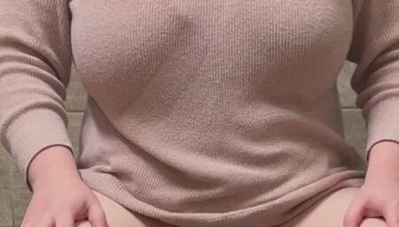 Close up front view