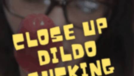 Close up Dildo Sucking POV 1080p