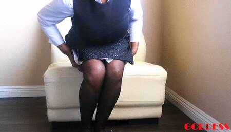 Ebony Goddess has the most healing & veiny hands to soothe and make it all better!