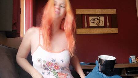 Lots of wheezing, spitting phlegm and coughing - double inhales only