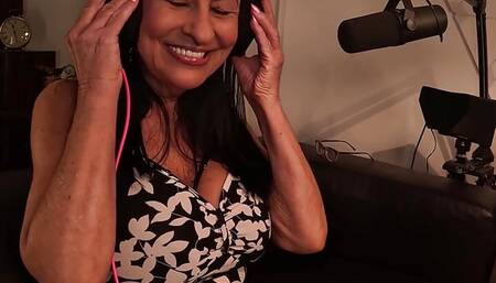 Horny Secret Masturbation in the Recording Studio