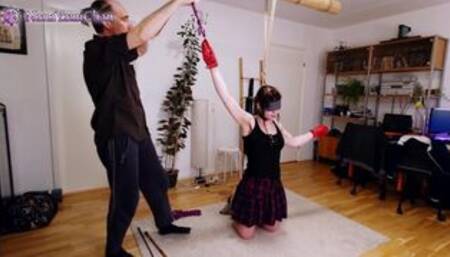 Fun in Leather mittens - Part 1 of 2: Dom/sub play!