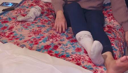 I Make “Daddy” Cum Twice With A Handjob