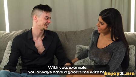 Stunning Latin submissive Sheila Ortega impatiently loves light BDSM and a firm cock. Hot XXX porn!