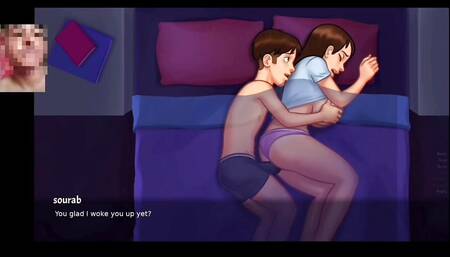 Stepsis got fucked by his stepbrother cum inside pussy bed time