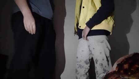 My stepmom likes to watch me masturbate before we have sex