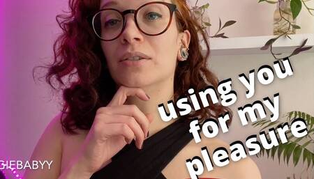 Using You for My Pleasure at a Party