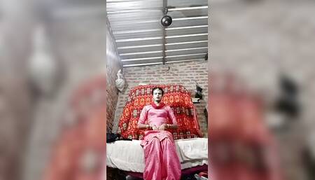 Savetricrossy crossdresser silk salwar kameez