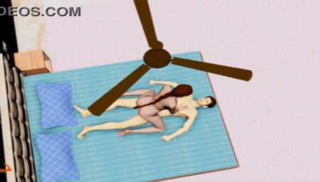 Desi bhabhi cartoon story telling video full romantic scenes in the video