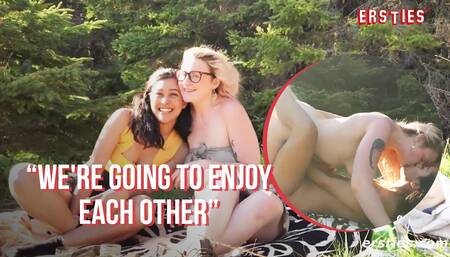Ersties - Hanna & Jin Take Things Outdoors For a Hot Lesbian Sex Session