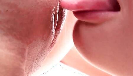 Blonde Lesbians Licking Pussy and Dildo Sex